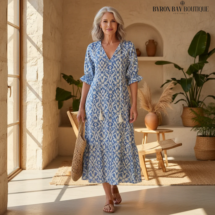 Michaela - Boho Tummy Coverage Dress