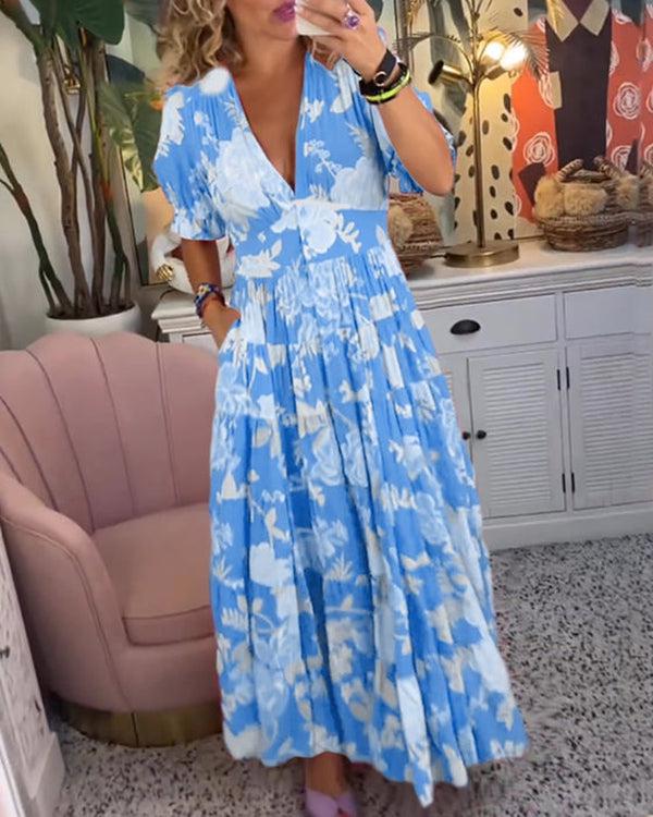 Laney - Vibrant Floral Dress