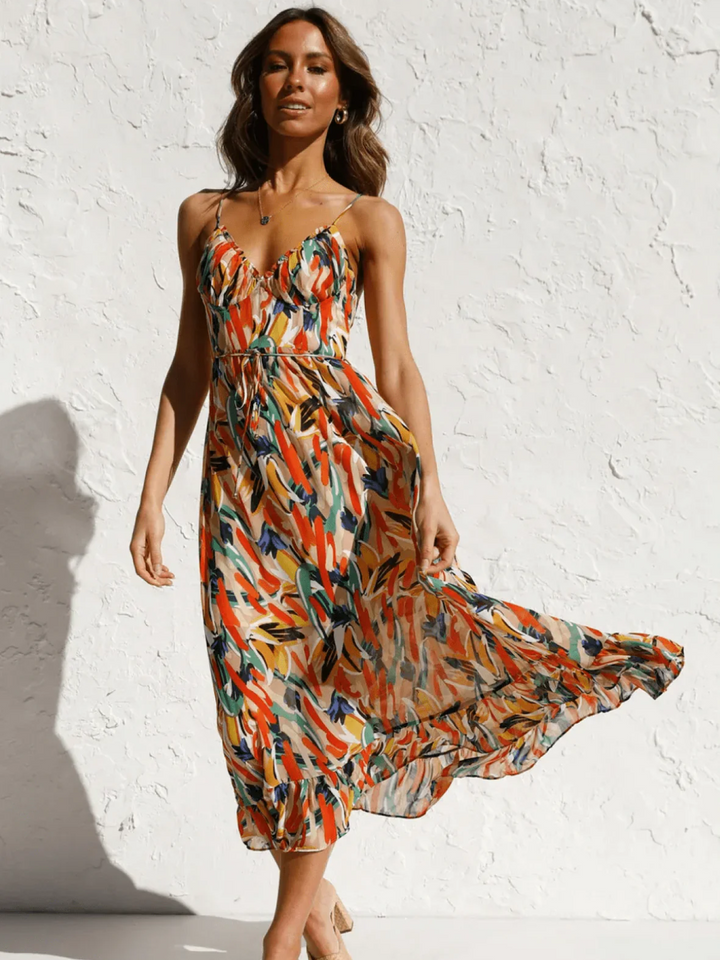 Kristy - Chic Midi Dress