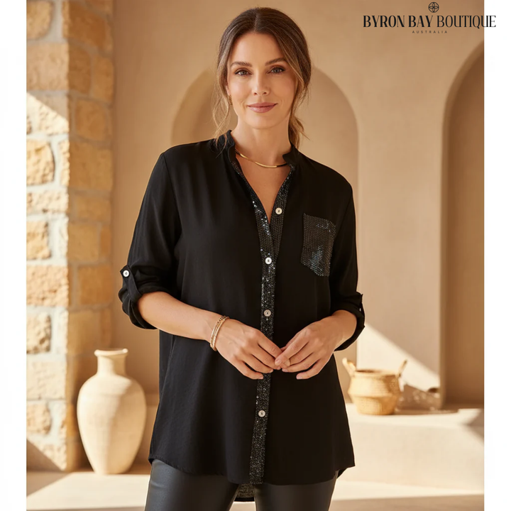 Aerith - Chic Glamour Top