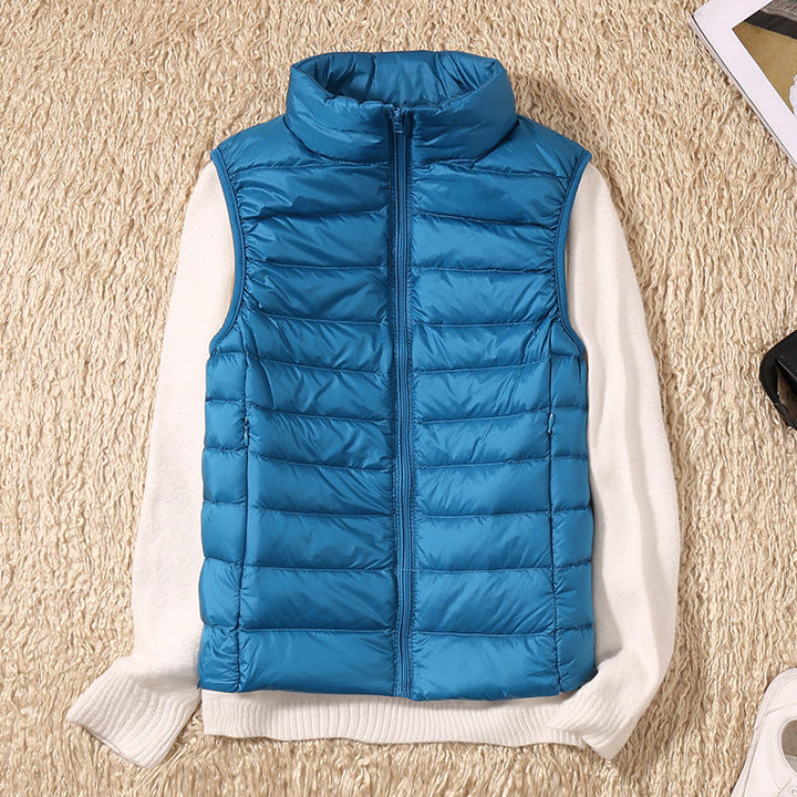 Ezrie - Lightweight Zip Puffer Vest