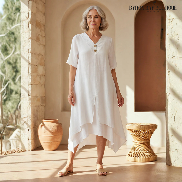 Clementine - Button Breeze Dress