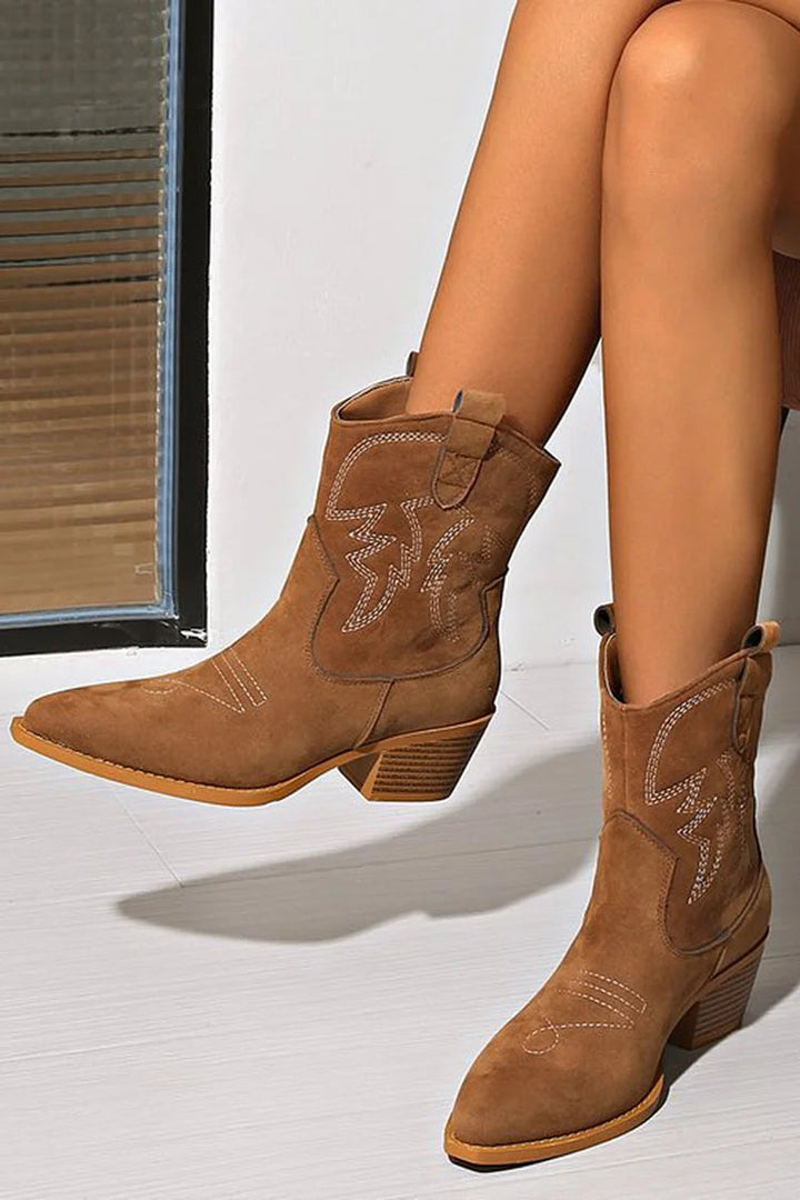 Louise - Western Boho Boots