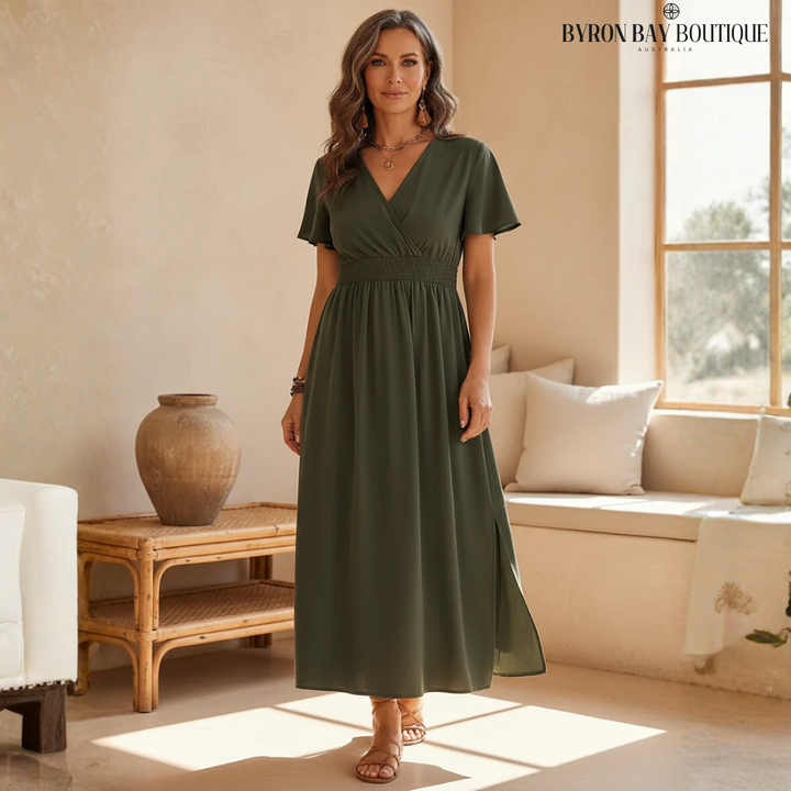 Nyxie - V-Neck Summer Dress