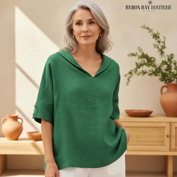 Mireina - Casual Loose-Fit Blouse