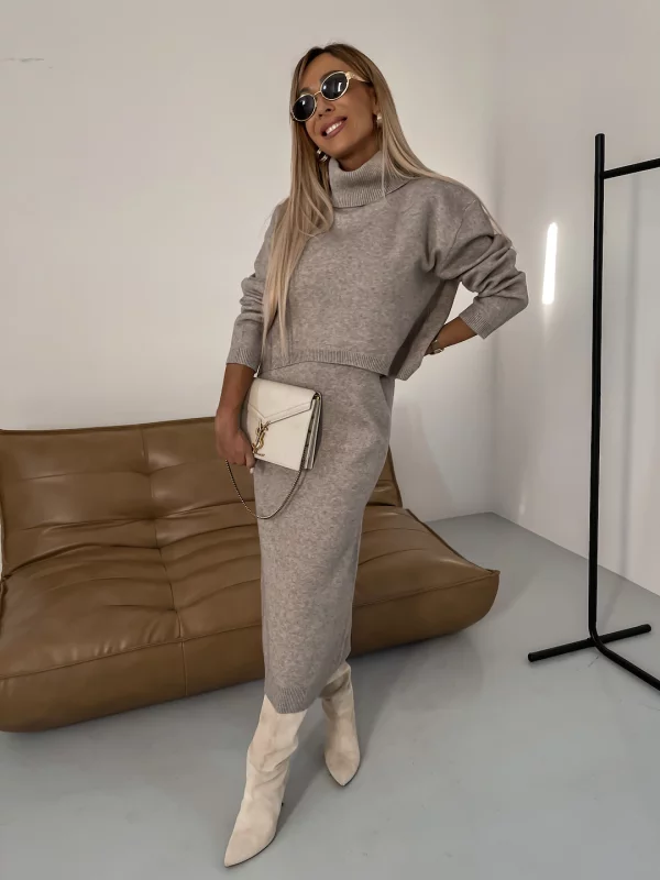 Callista - Sweater Dress Set