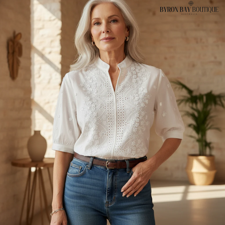 Vanyssa - Classy Elegant Blouse