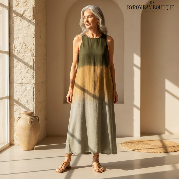 Heather - Casual Gradient Dress