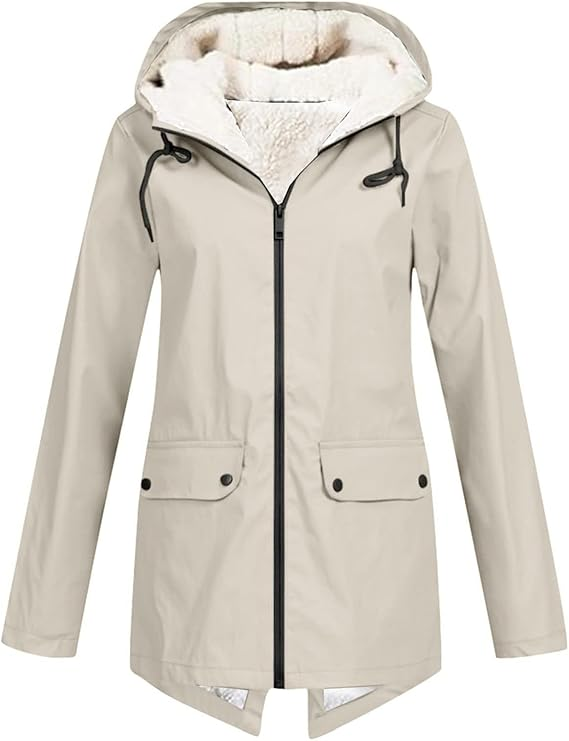 Claira - Hooded Zipper Jacket