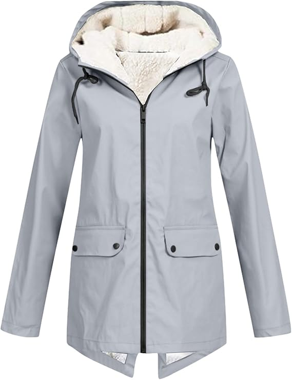 Claira - Hooded Zipper Jacket