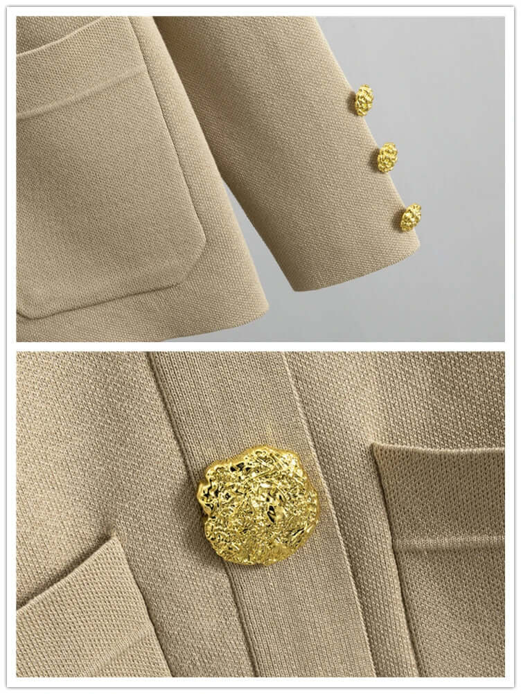 Brizza - Button-Detail Elegant Set
