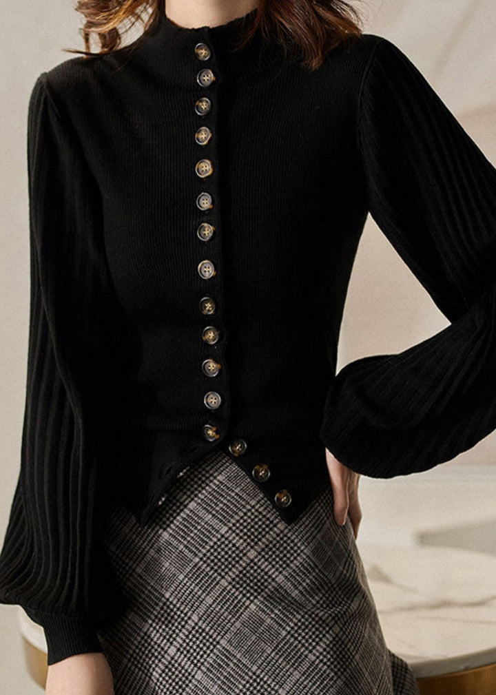 Tiffany - Elegant Buttoned Sweater