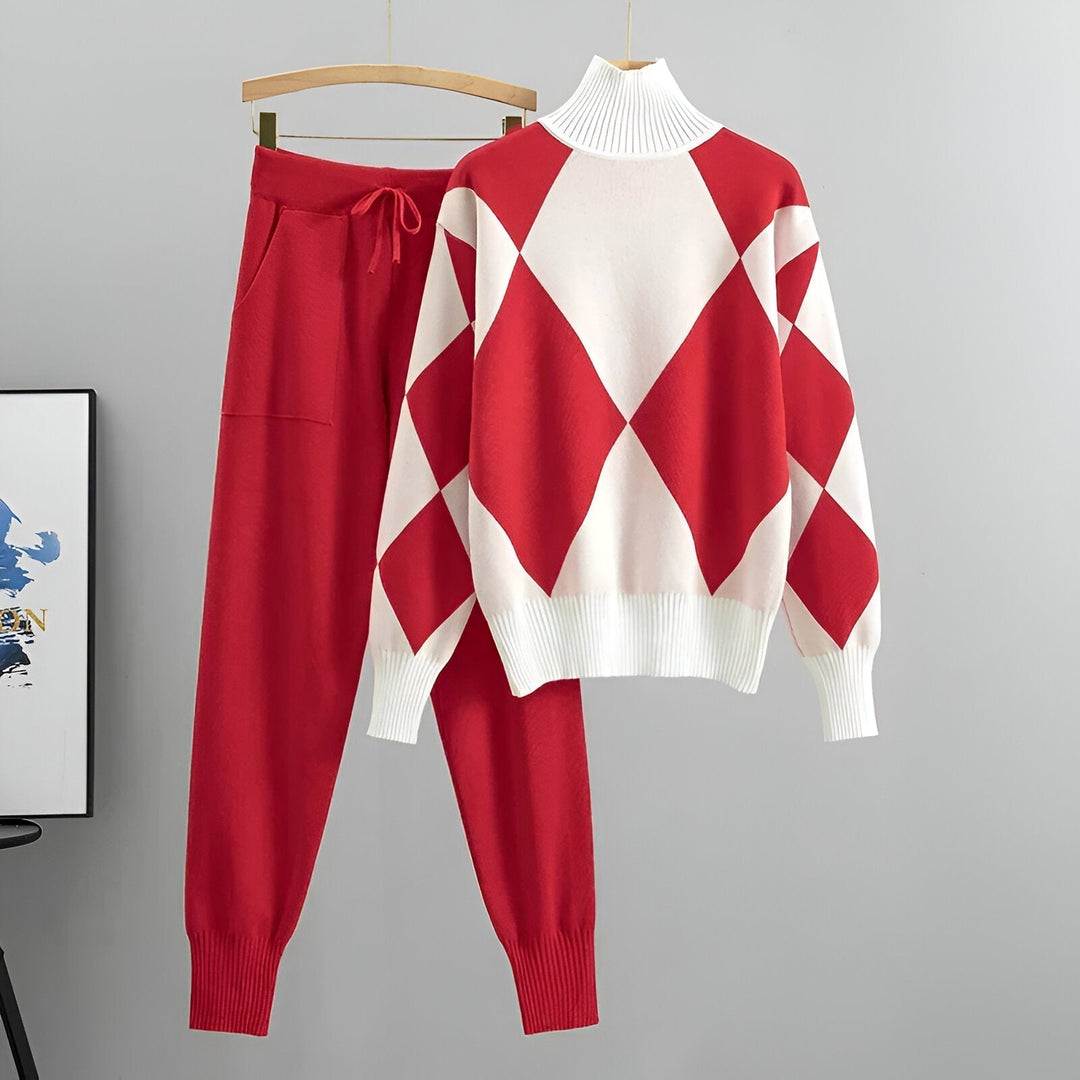 Selene - Warm Turtleneck Set
