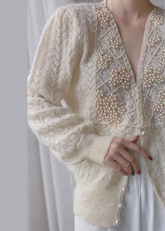 Anastasia - Pearl Embellished Cardigan