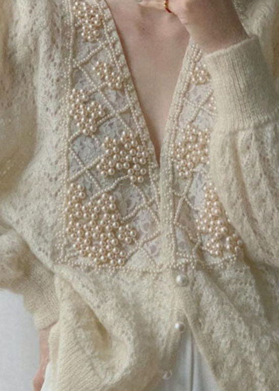 Anastasia - Pearl Embellished Cardigan