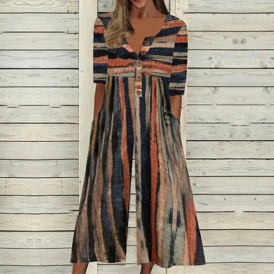 Cassidy - Button-Front Jumpsuit