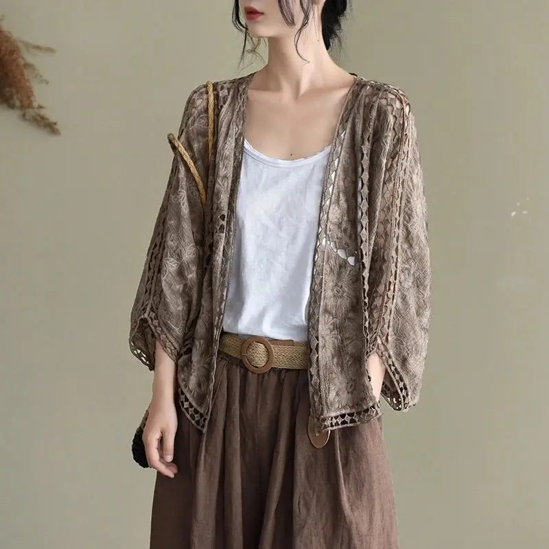 Camila - Ethereal Boho Cardigan