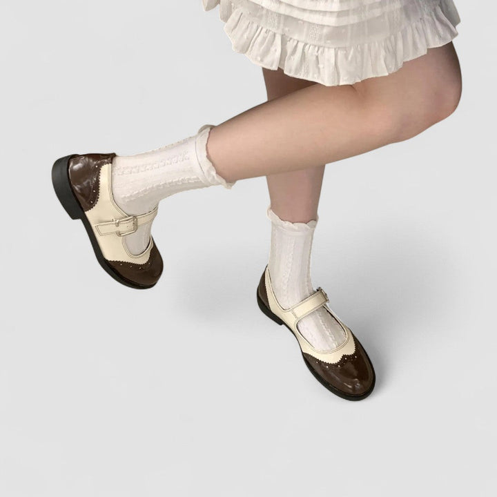 Pheobe - Retro Oxford Shoes