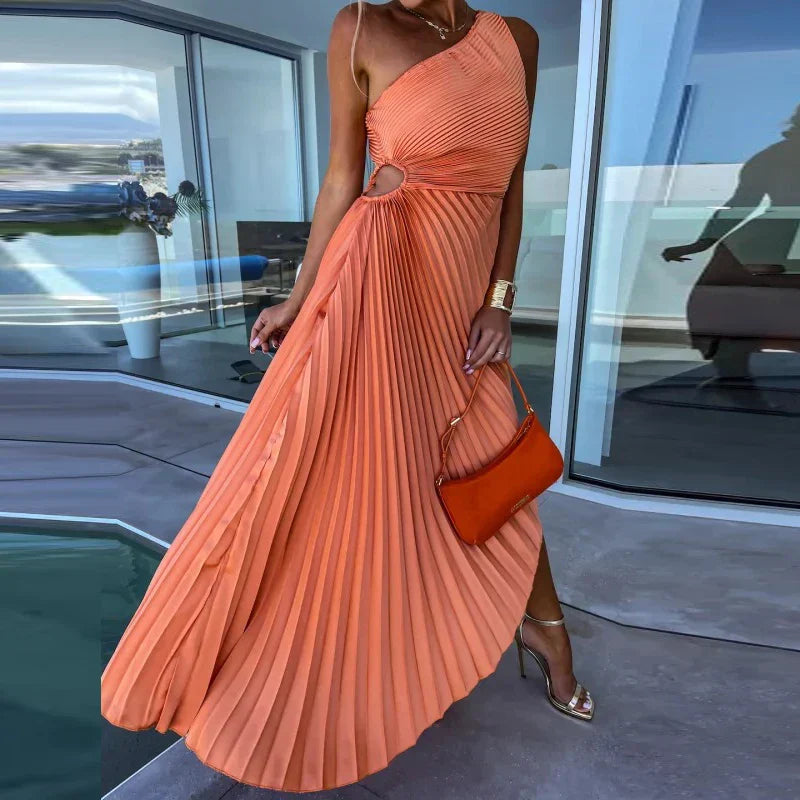 Nirelle - Sculpted Pleats Dress