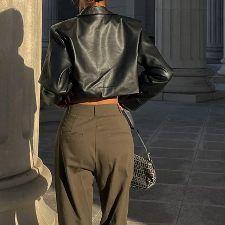 Zyvira - Cropped Edgy Jacket