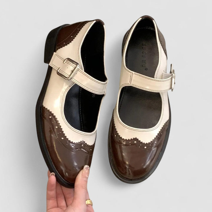 Pheobe - Retro Oxford Shoes