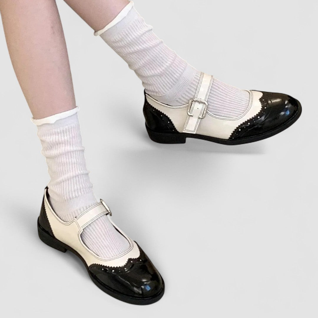 Pheobe - Retro Oxford Shoes