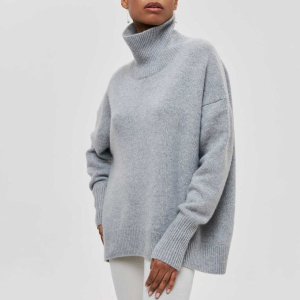 Cielle - Minimalist Turtleneck Sweater