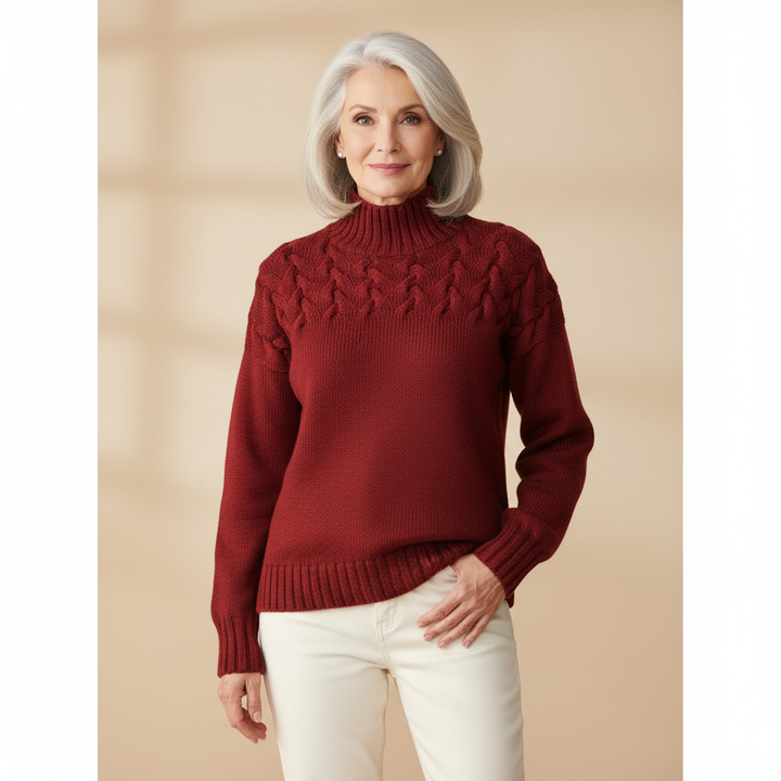 Jerra - Elegant Turtleneck Sweater