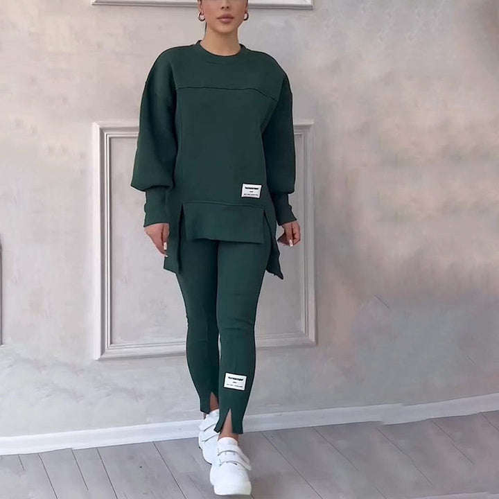 Sabina - Split Hem Lounge Set