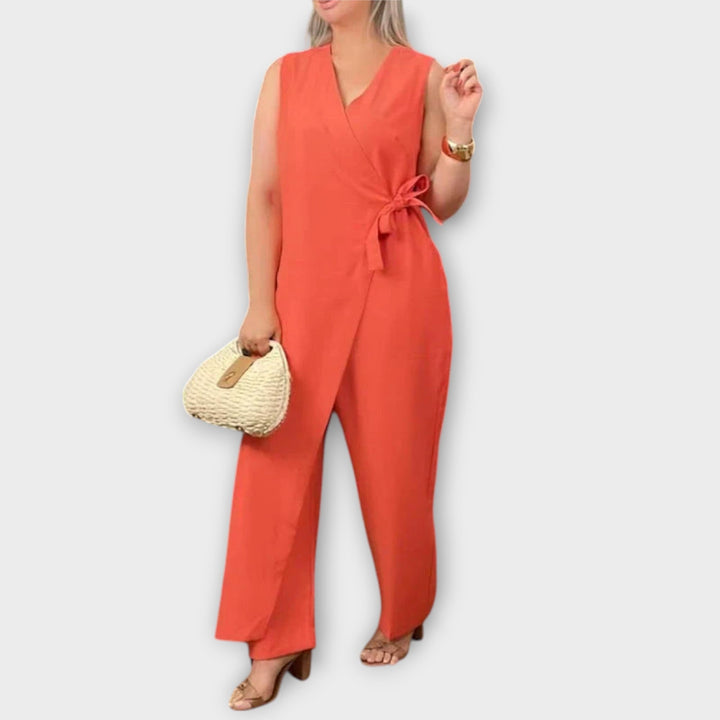 Elodie - Timeless Wrap Jumpsuit