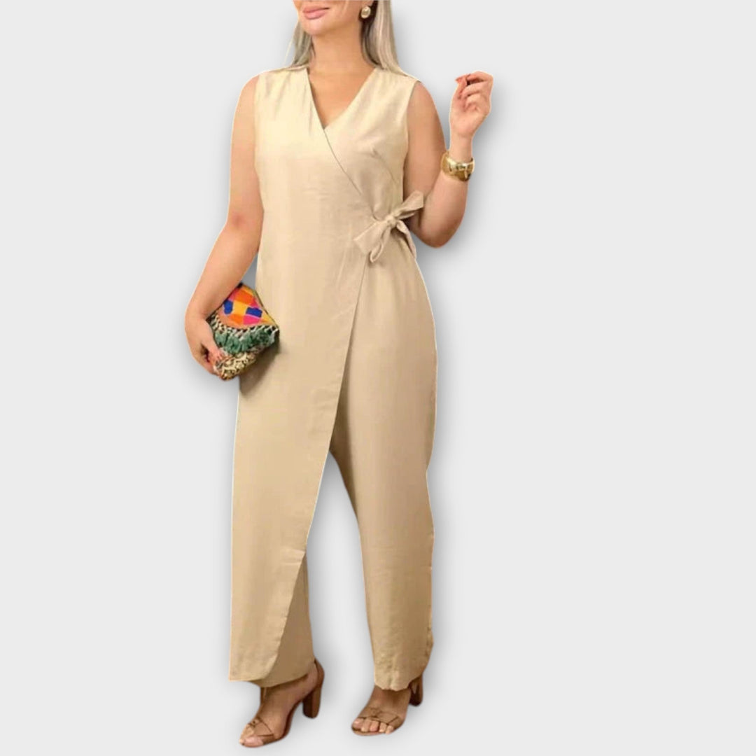 Elodie - Timeless Wrap Jumpsuit