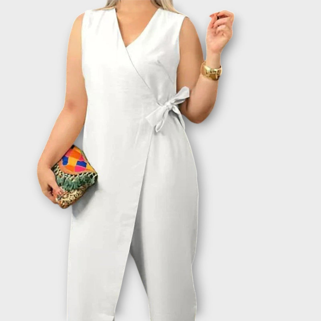 Elodie - Timeless Wrap Jumpsuit
