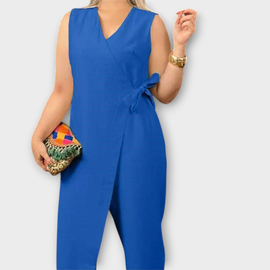 Elodie - Timeless Wrap Jumpsuit