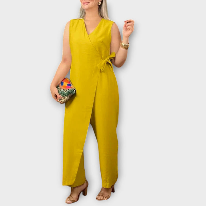 Elodie - Timeless Wrap Jumpsuit