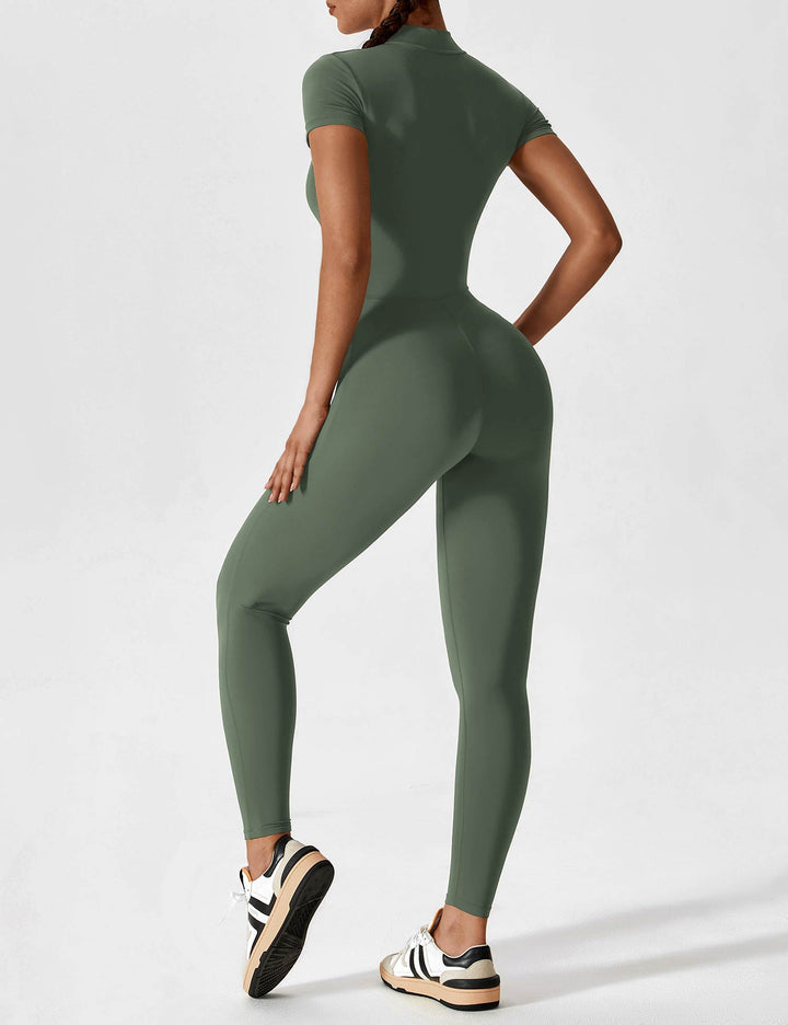 Evalina -  Zipper Jumpsuit