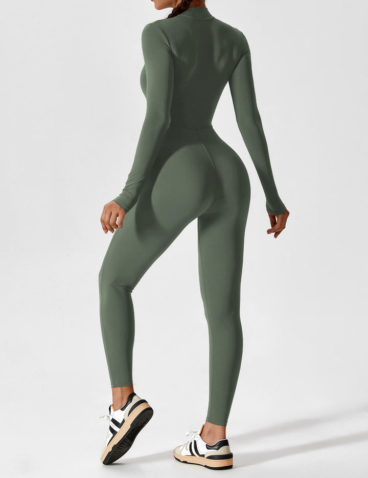Evalina -  Zipper Jumpsuit